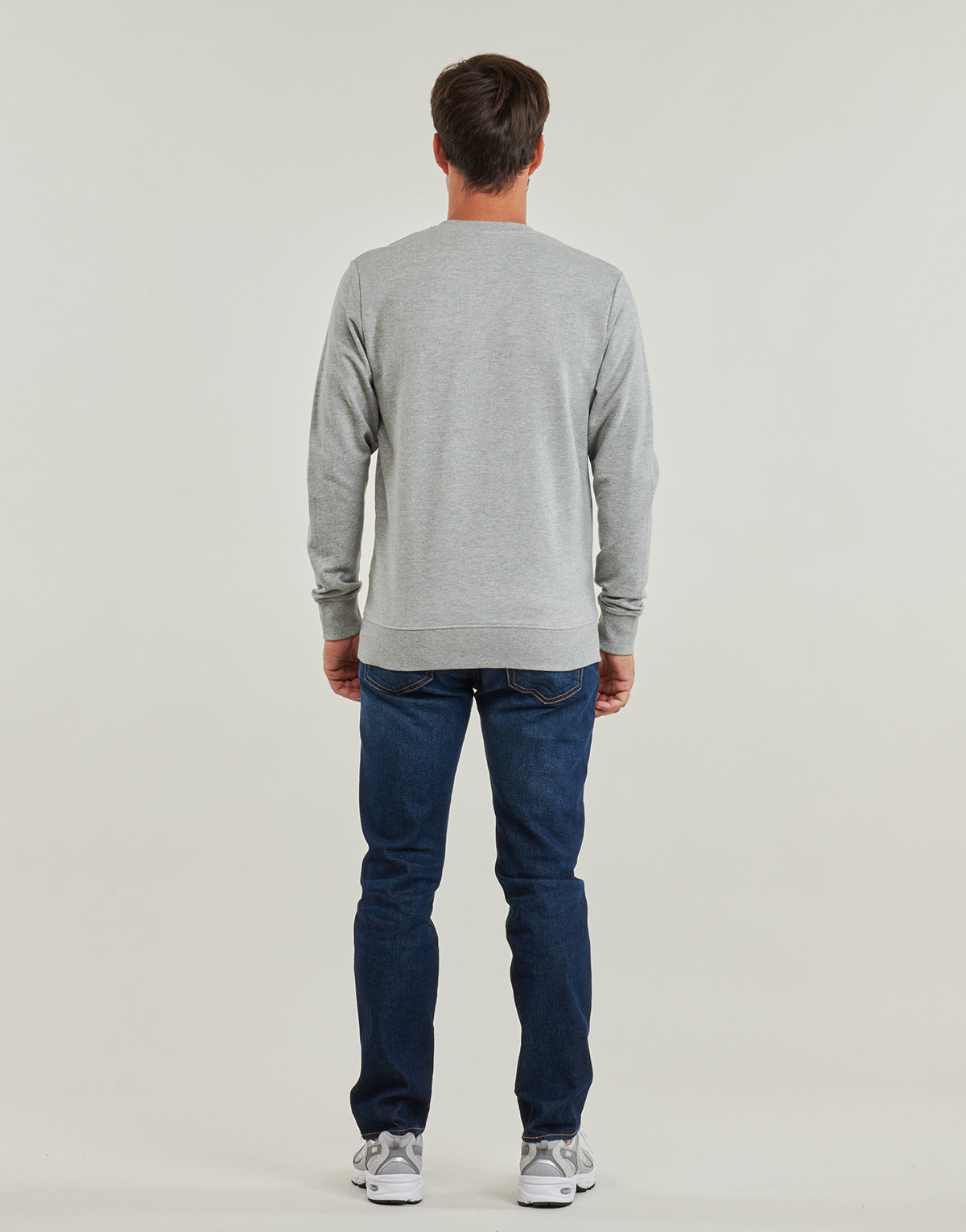 Felpa Uomo Jack & Jones JJJEANS Grigio