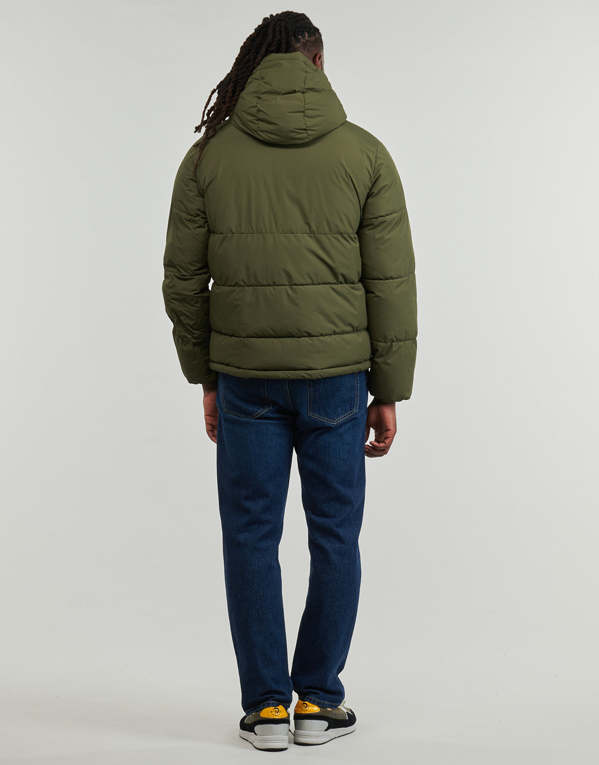 Piumino Uomo Jack & Jones JJWORLD Kaki