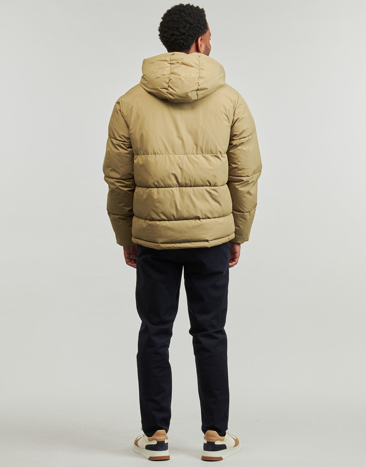 Piumino Uomo Jack & Jones JJWORLD Beige