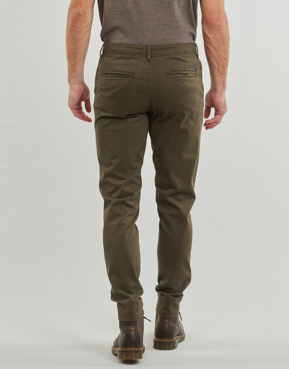 Pantalone Chino Uomo Jack & Jones JPSTMARCO Kaki