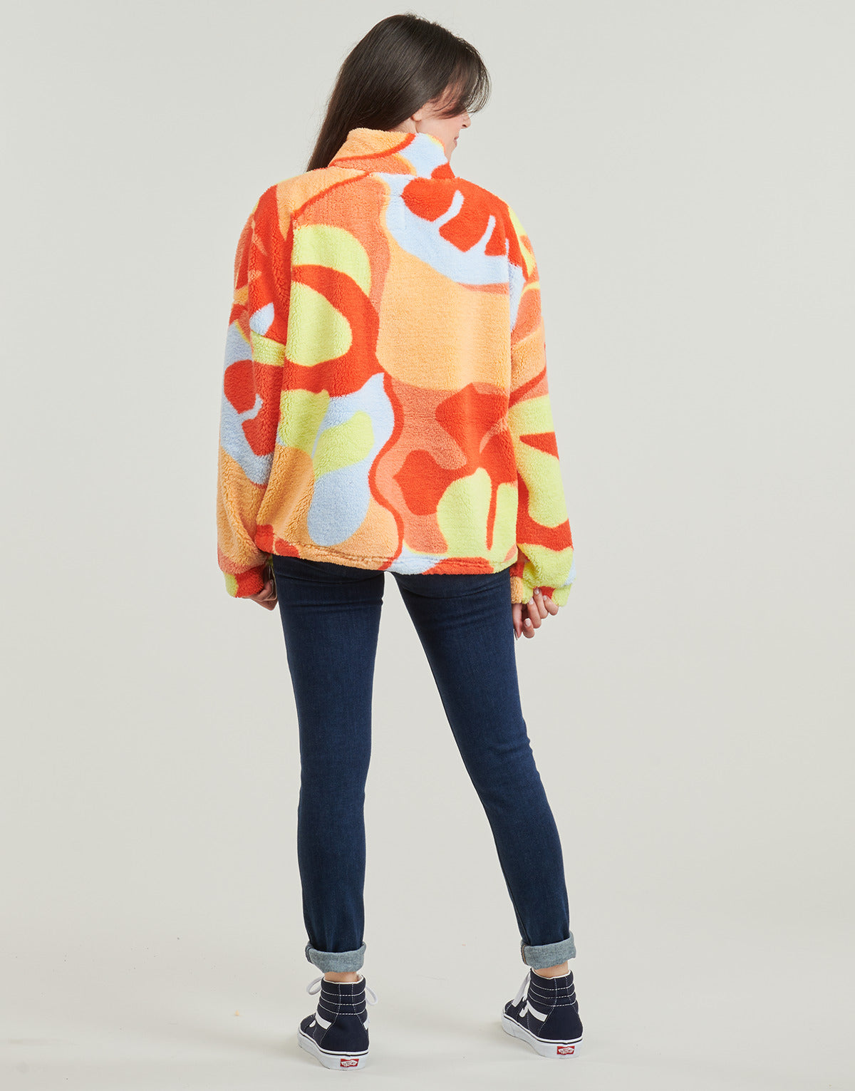 Felpa Donna Rip Curl HIGH TIDE POLAR FLEECE Multicolore