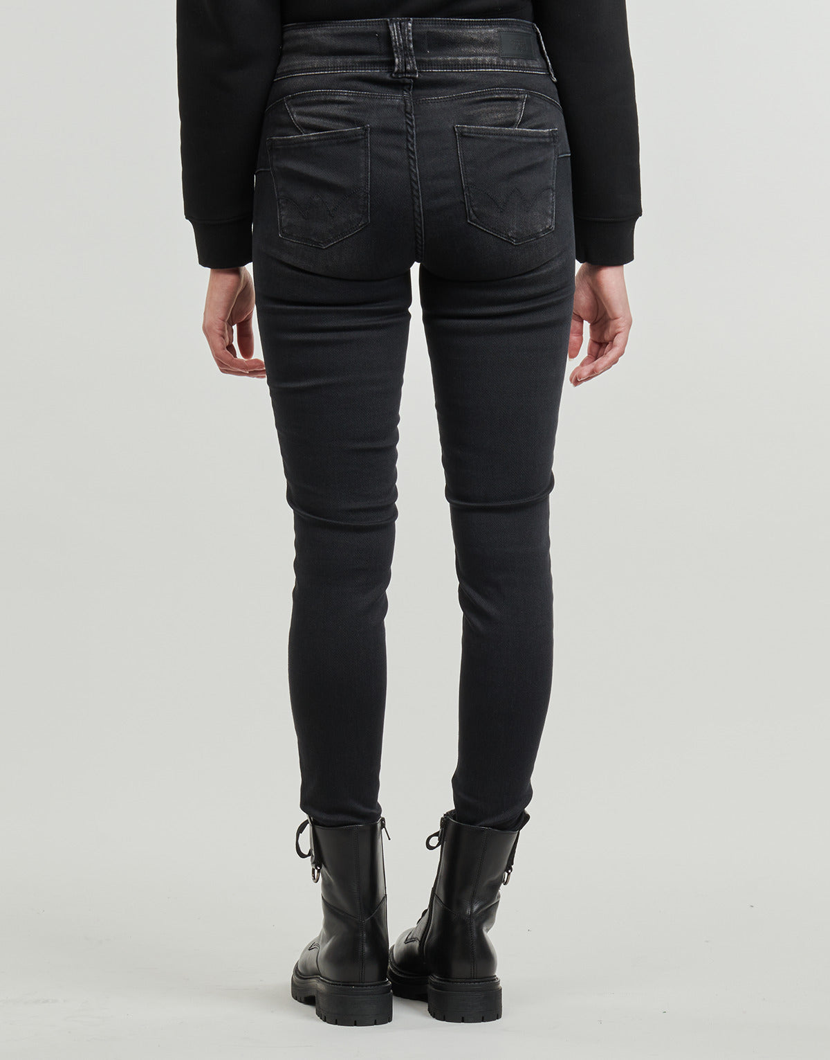 Jeans 3/4 & 7/8 Donna Le Temps des Cerises BILLIE Nero