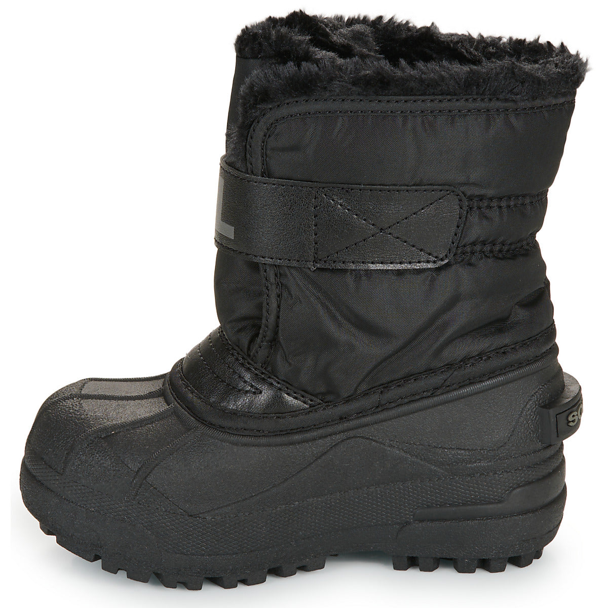 Scarpe da neve bambini ragazza Sorel CHILDRENS SNOW COMMANDER Nero