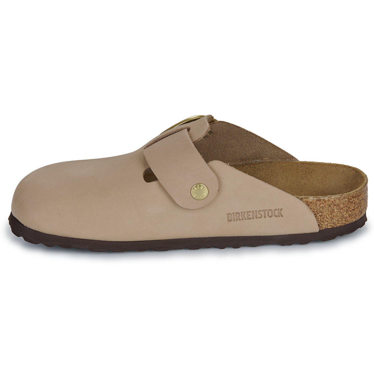 Scarpe Donna BIRKENSTOCK Boston Big Buckle LENB Sandcastle Beige