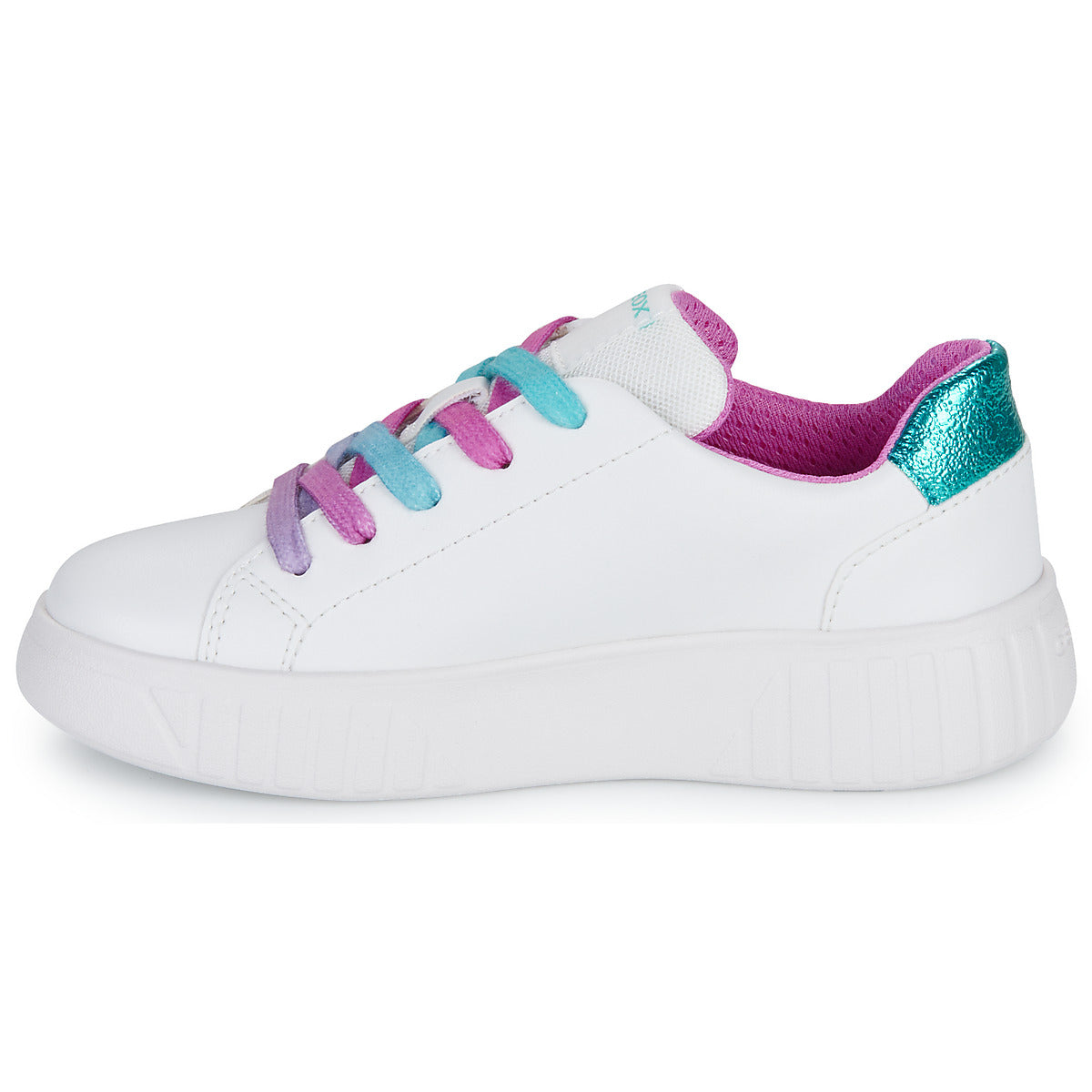 Scarpe bambini ragazza Geox J MIKIROSHI GIRL Bianco