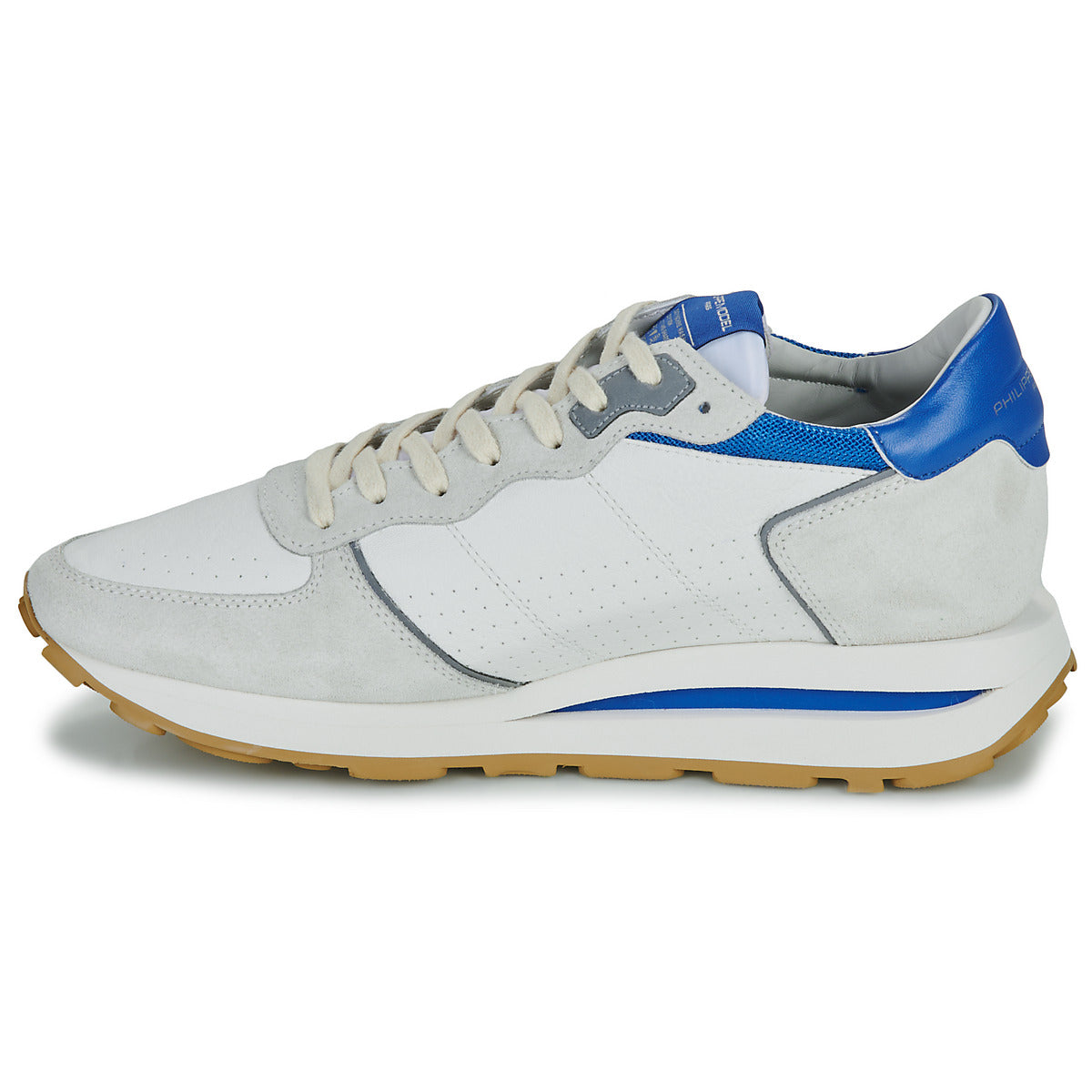 Sneakers Uomo Philippe Model TROPEZ HAUTE LOW MAN Bianco