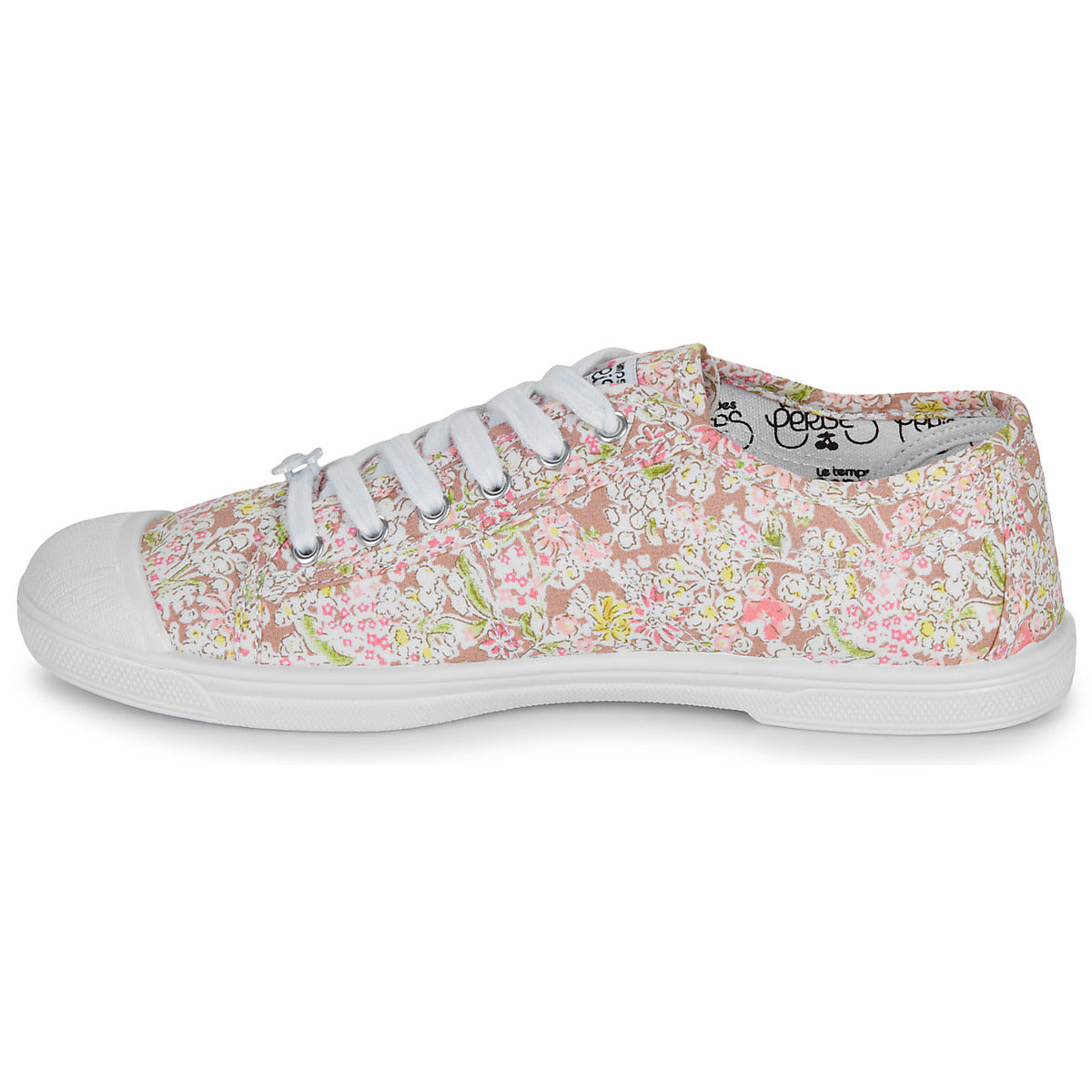 Sneakers basse Donna Le Temps des Cerises BASIC 02 Multicolore