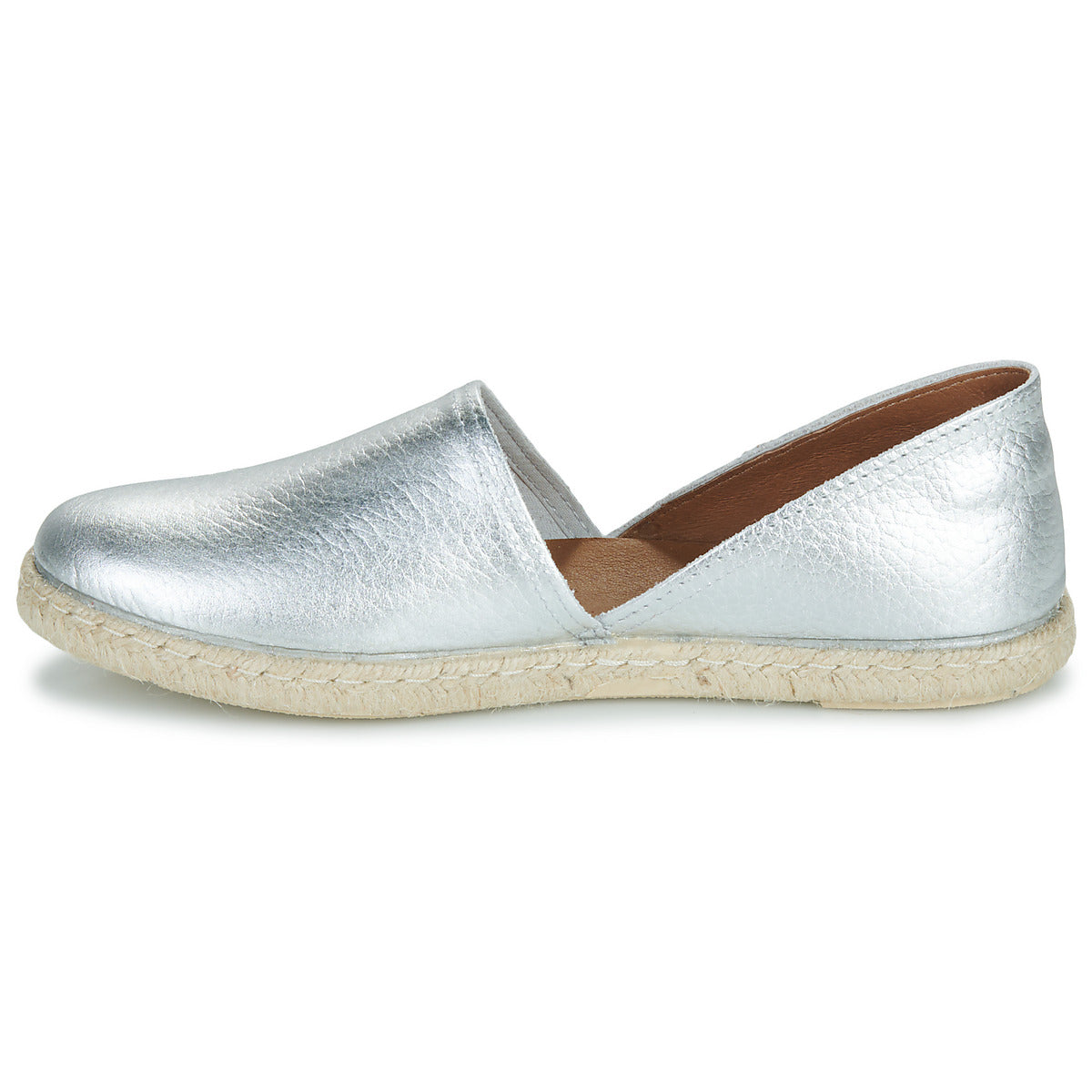 Scarpe Espadrillas Donna Verbenas Carmen Nucleo Metal Argento