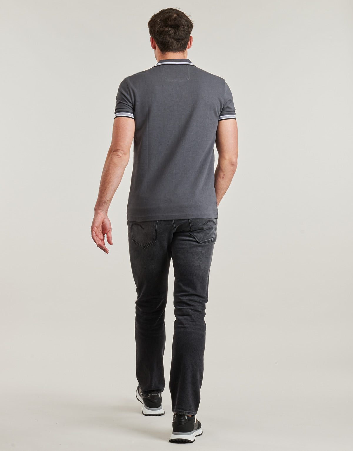 Polo Uomo BOSS Paddy Grigio