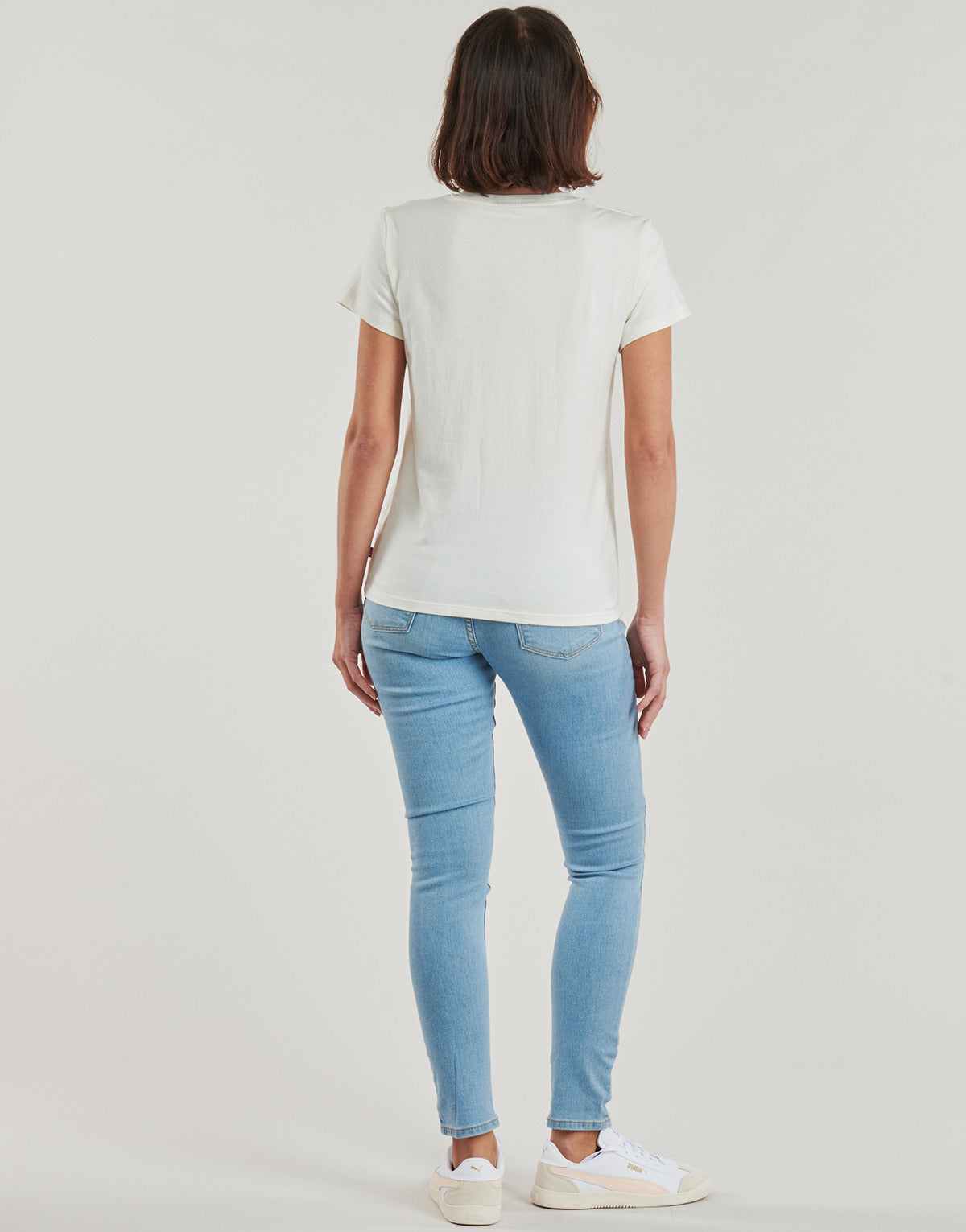 T-shirt Donna Levis THE PERFECT TEE Bianco