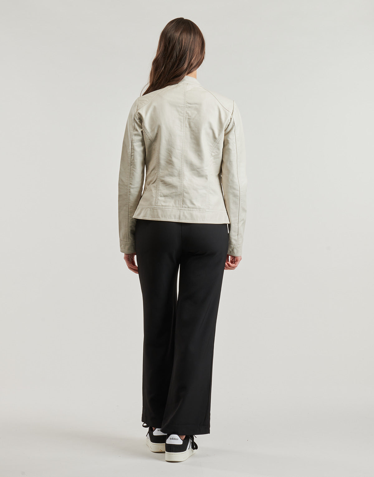 Giacca in pelle Donna Only ONLBANDIT Bianco