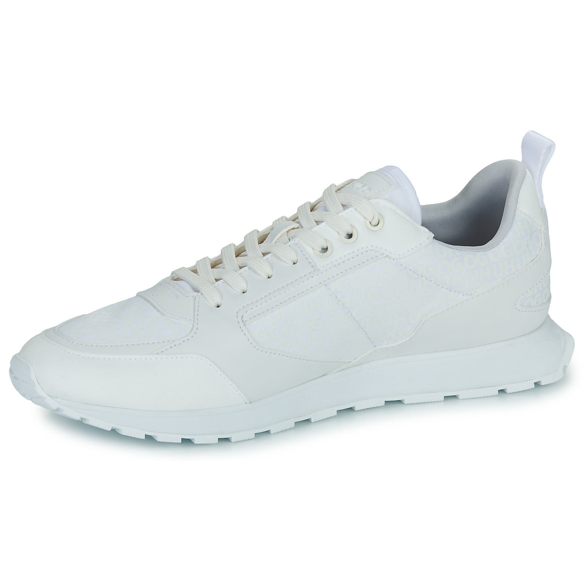 Sneakers Uomo HUGO Icelin_Runn_pumf_N Bianco