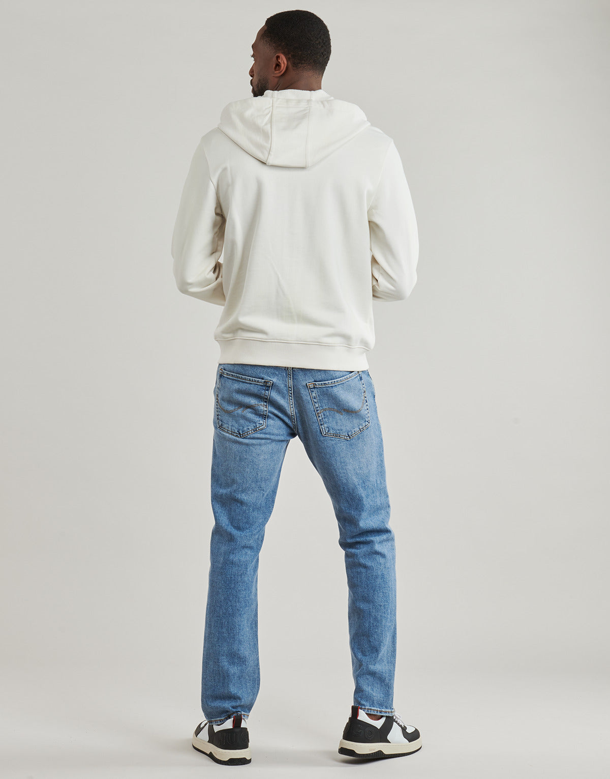 Felpa Uomo HUGO Daple212 Bianco