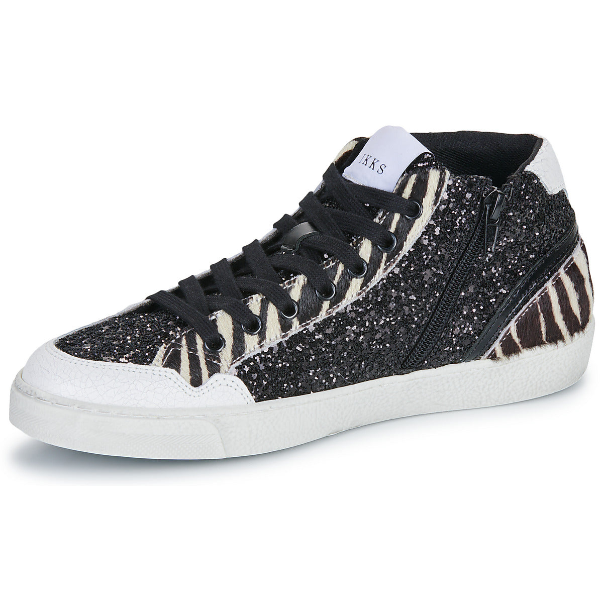 Sneakers alte Donna Ikks B180055 Nero