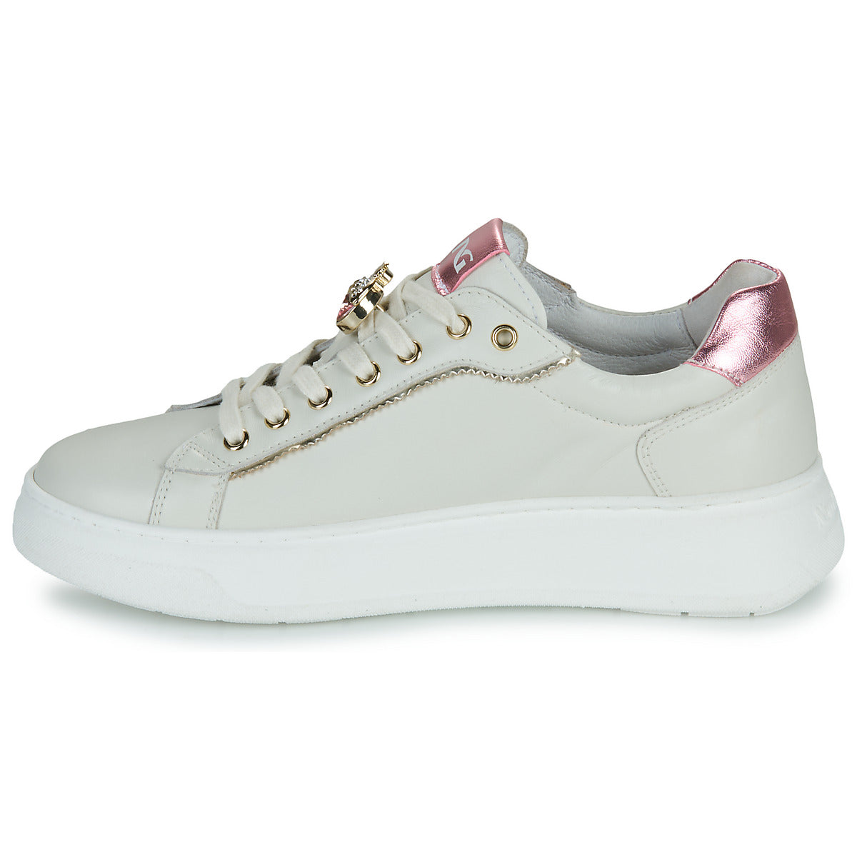 Sneakers basse Donna NeroGiardini E513060D Bianco