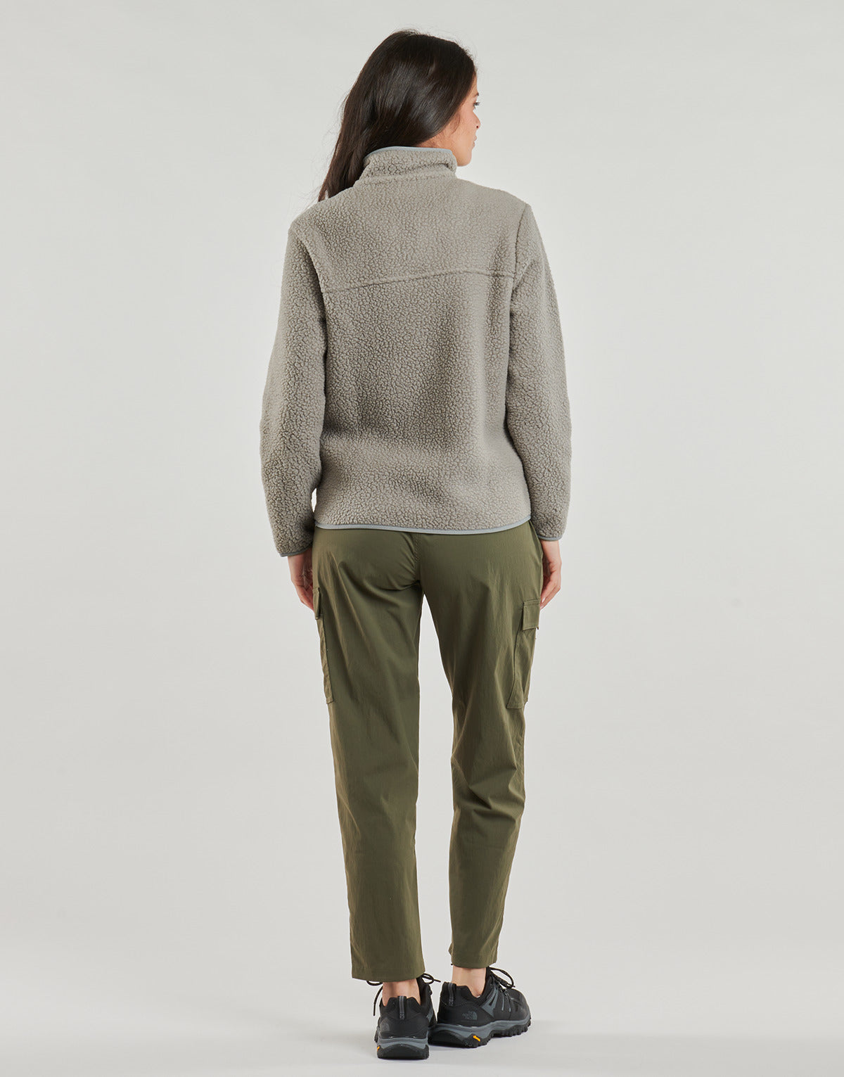 Felpa Donna Patagonia WOMEN’S RETRO PILE JACKET Grigio