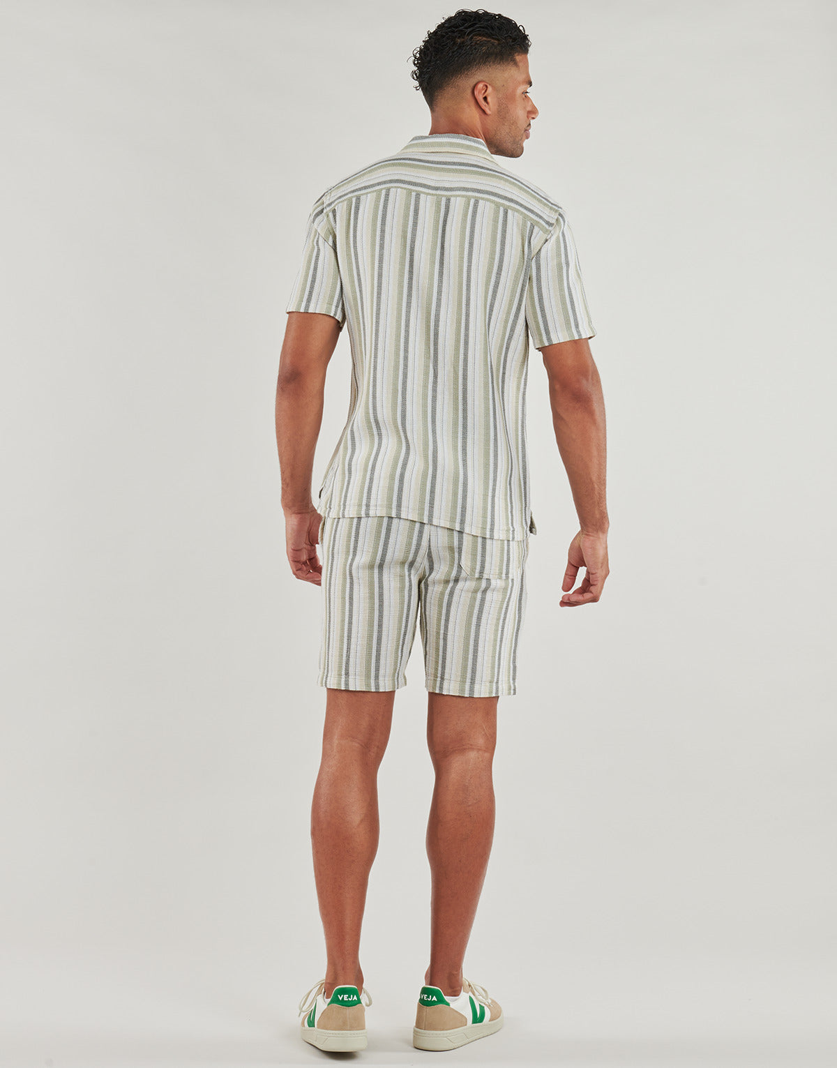 Camicia a maniche corte Uomo Only & Sons ONSTREV Verde