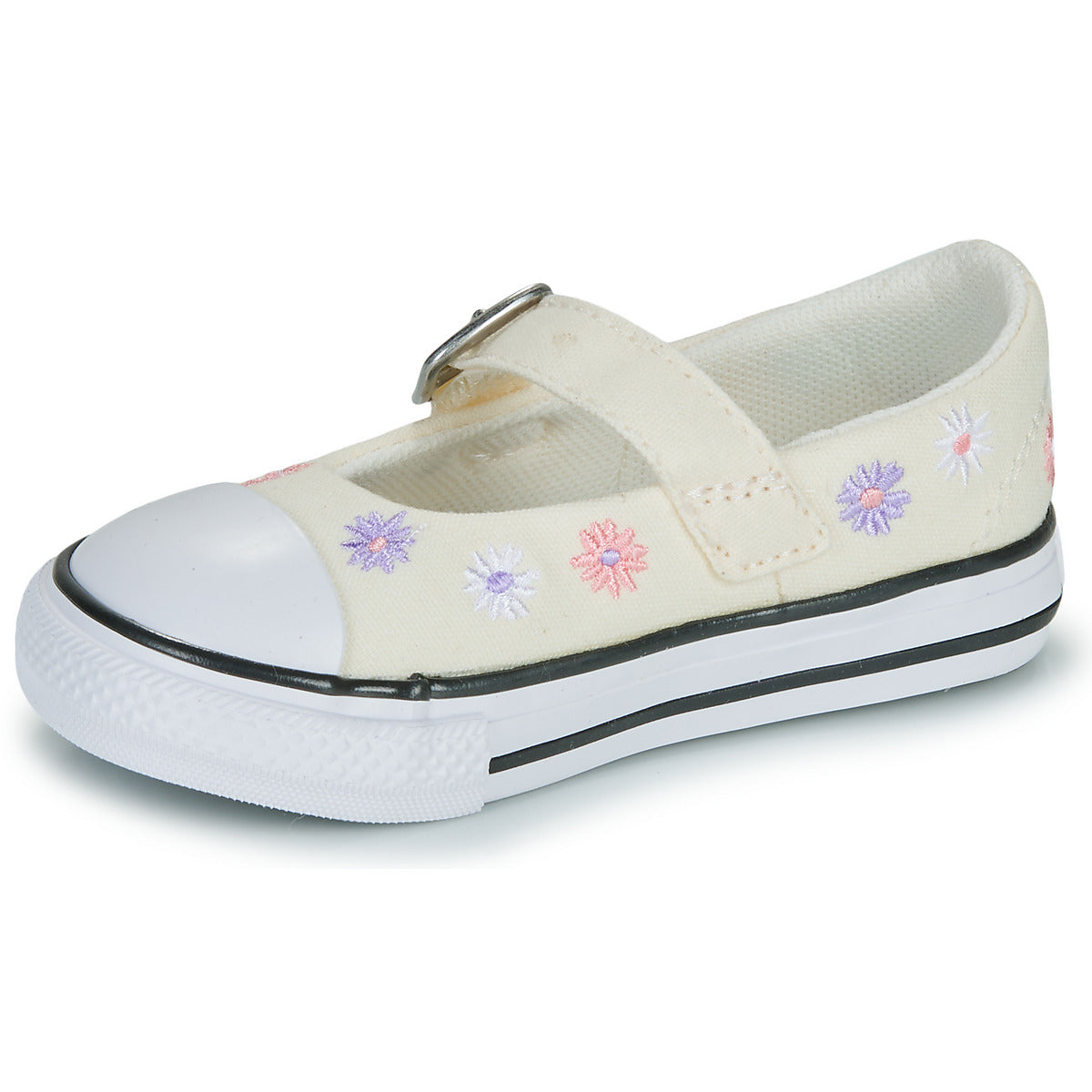 Ballerine bambina ragazza Converse CHUCK TAYLOR ALL STAR DAINTY MARY JANE FLORAL EASY ON Beige