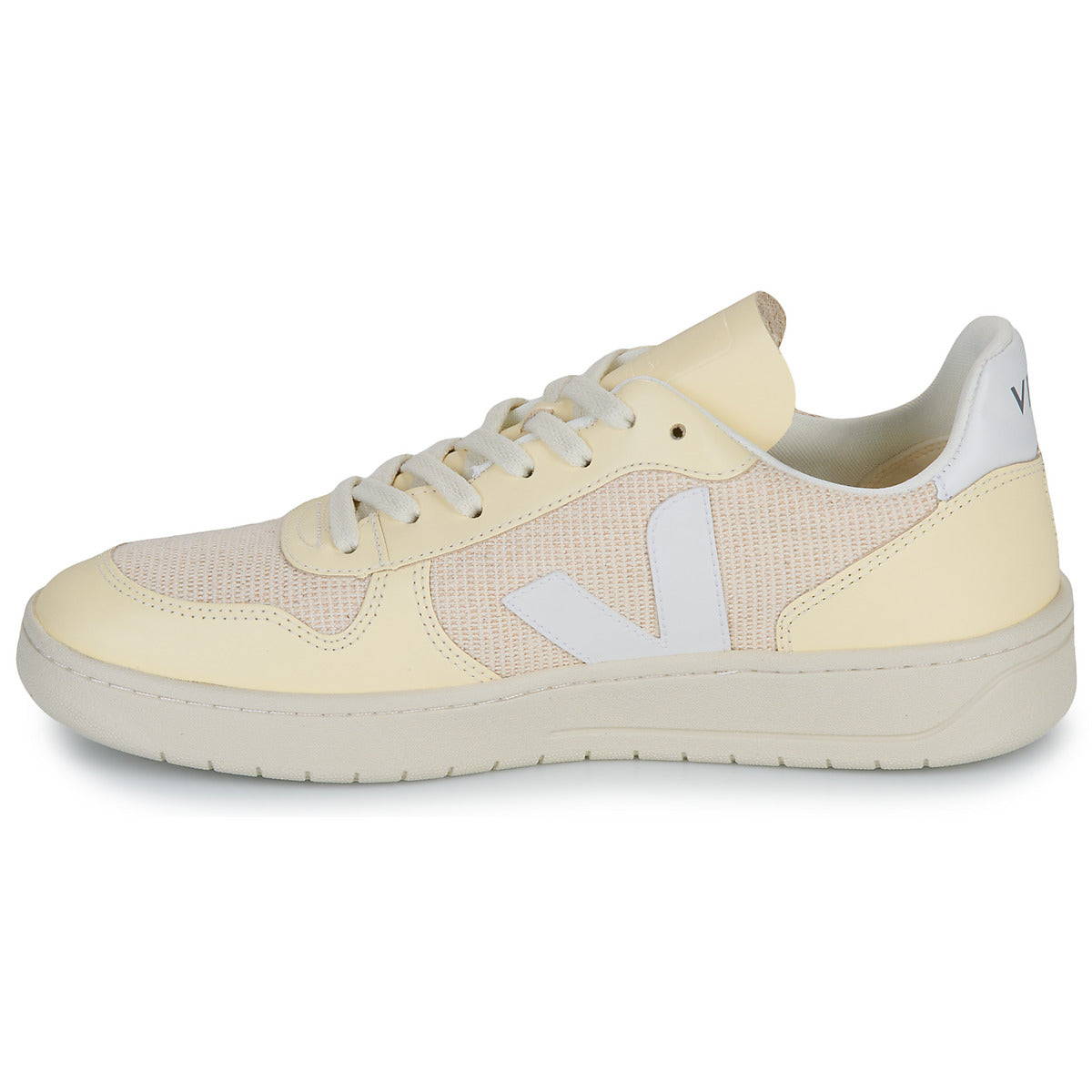 Sneakers Uomo Veja V-10 Giallo