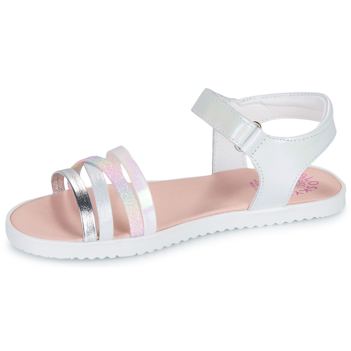 Sandali bambini ragazza Pablosky QUILATE Bianco