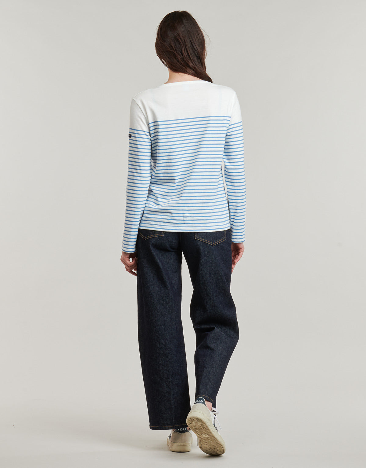 T-shirts a maniche lunghe Donna Petit Bateau BABELA Blu