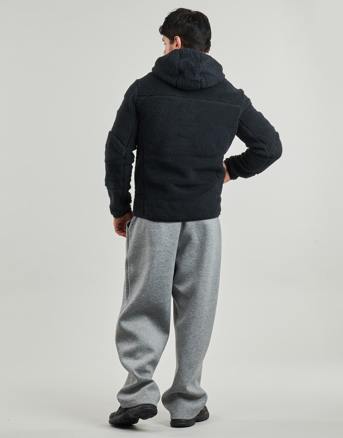 Felpa Uomo Napapijri YUPIK FZH 3 Nero