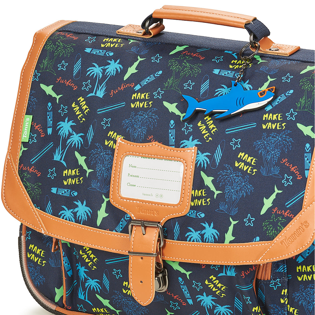 Cartella ragazzo Tann’s SEVAN CARTABLE 38 CM Blu