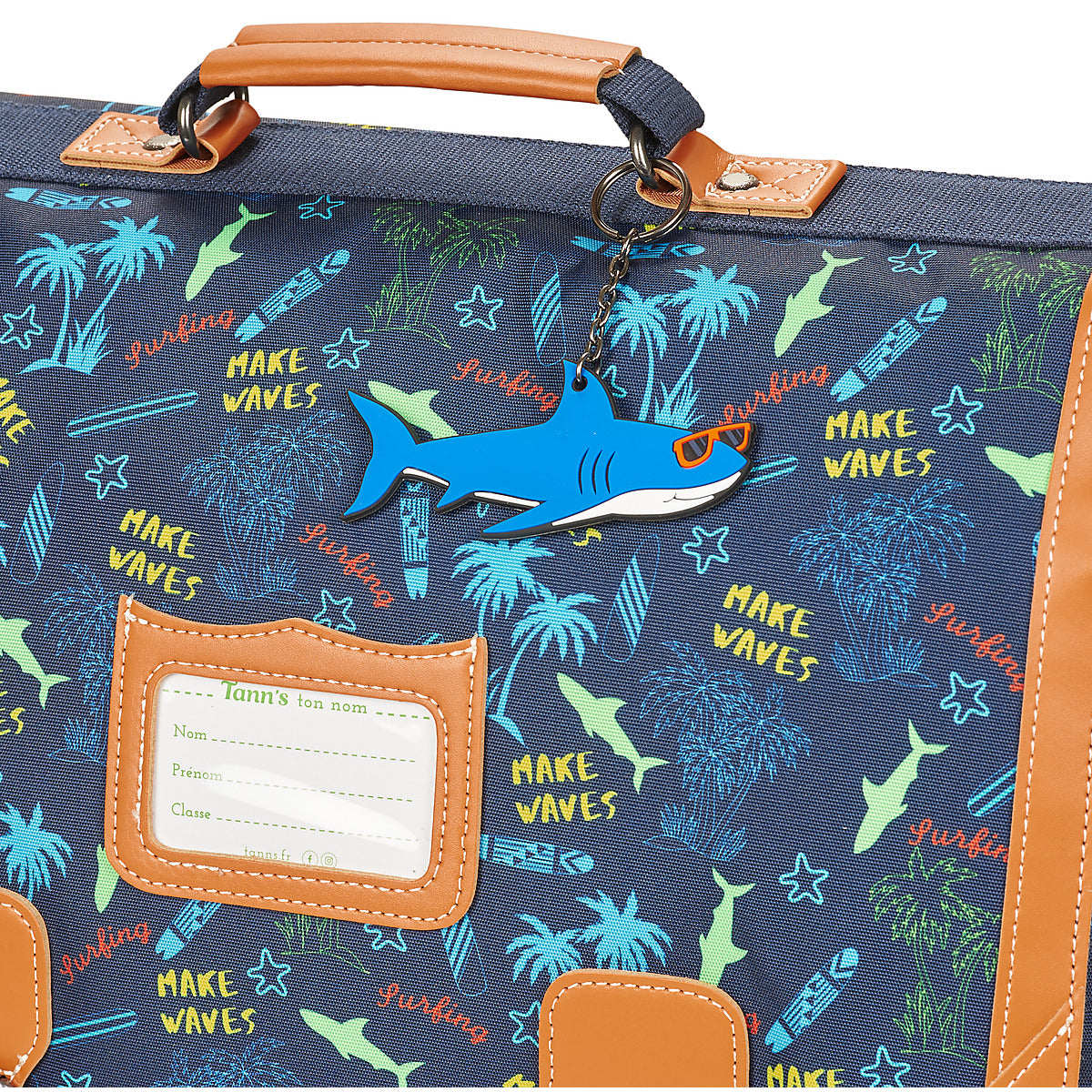 Cartella ragazzo Tann’s SEVAN CARTABLE 41 CM Blu