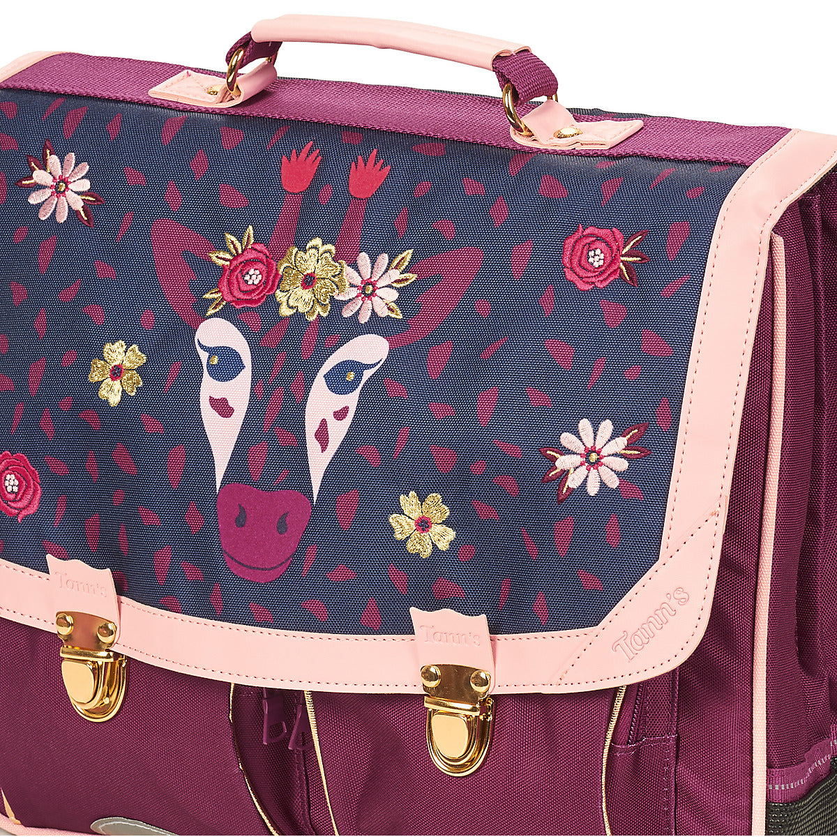 Cartella ragazza Tann’s INAYA CARTABLE 38 CM Viola