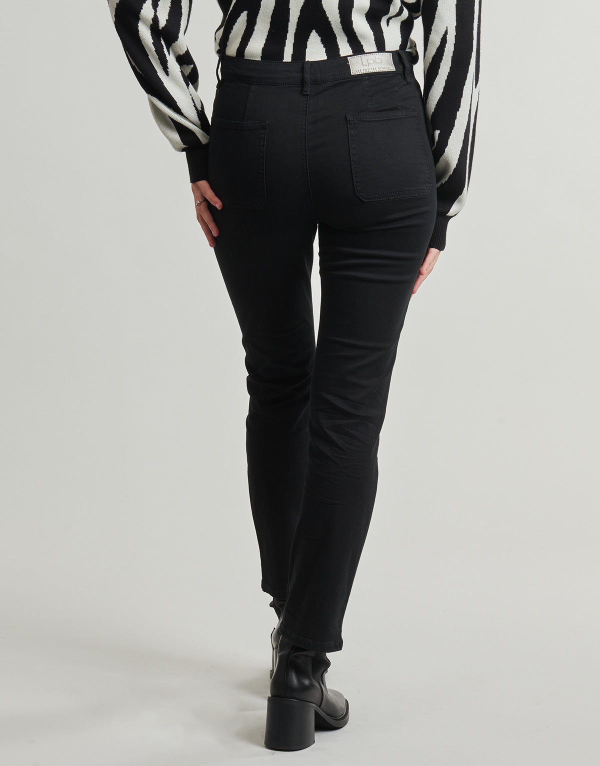 Jeans Flare Donna Les Petites Bombes INDIANA Nero