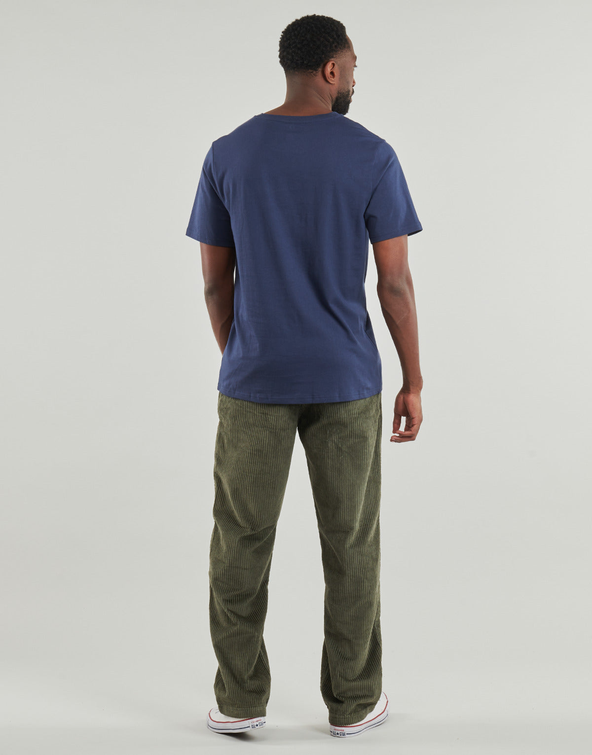 T-shirt Uomo Converse CHUCK PATCH TEE Blu