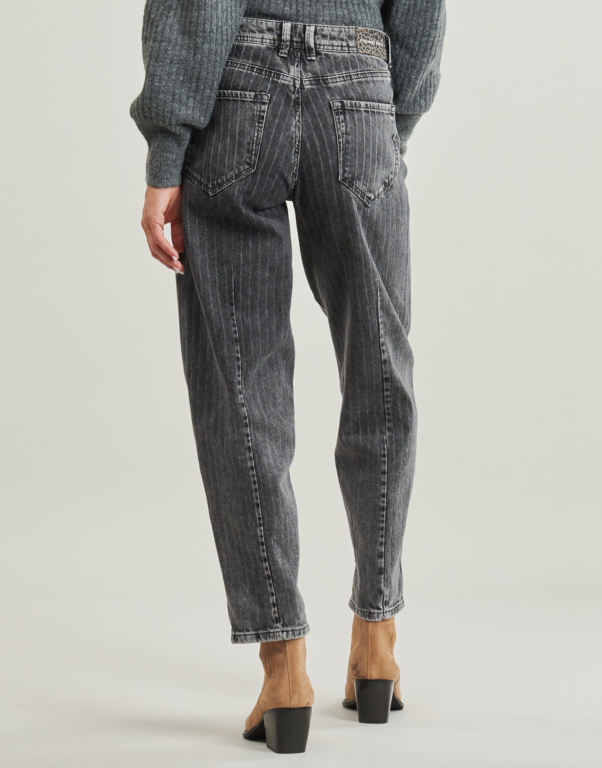 Jeans boyfriend Donna Freeman T.Porter MAEVA DENIM Grigio