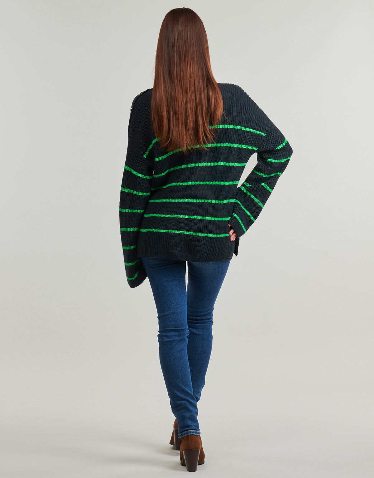 Maglione Donna Freeman T.Porter PRAGGA STRIPES Marine