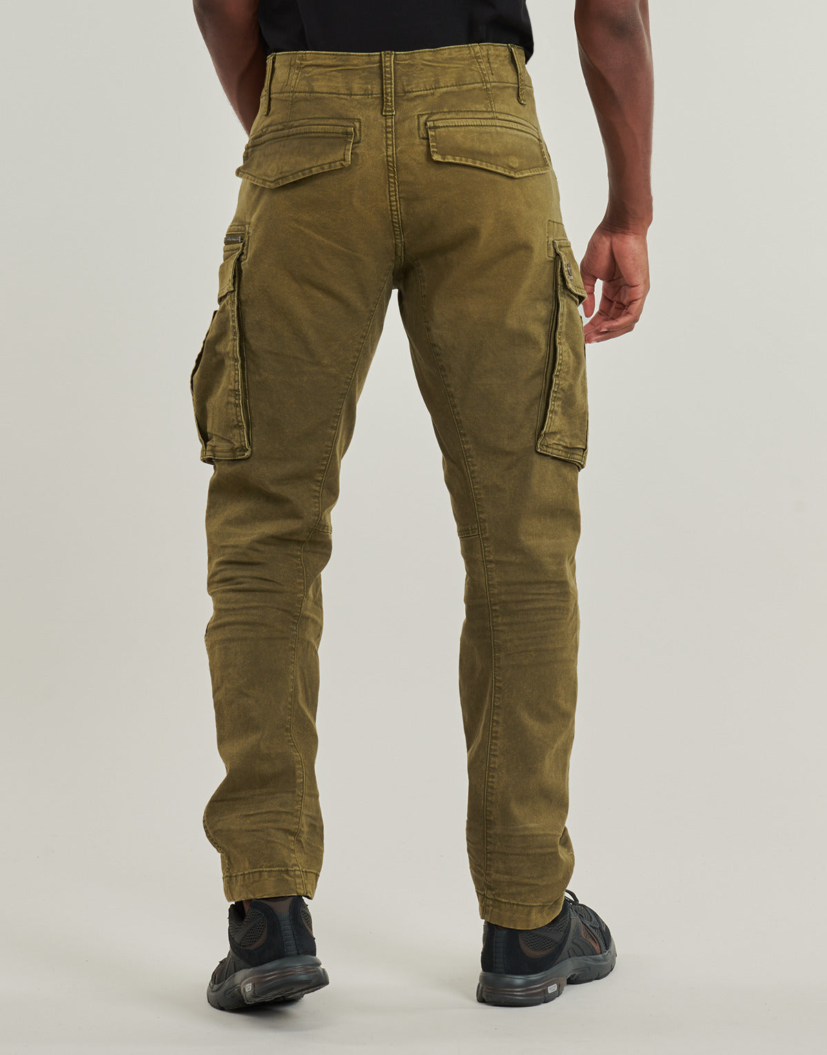 Pantalone Cargo Uomo G-Star Raw ROVIC ZIP 3D REGULAR TAPERED Kaki
