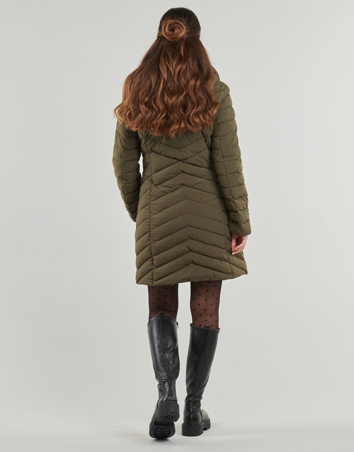 Piumino Donna Pepe jeans SANN LONG Kaki