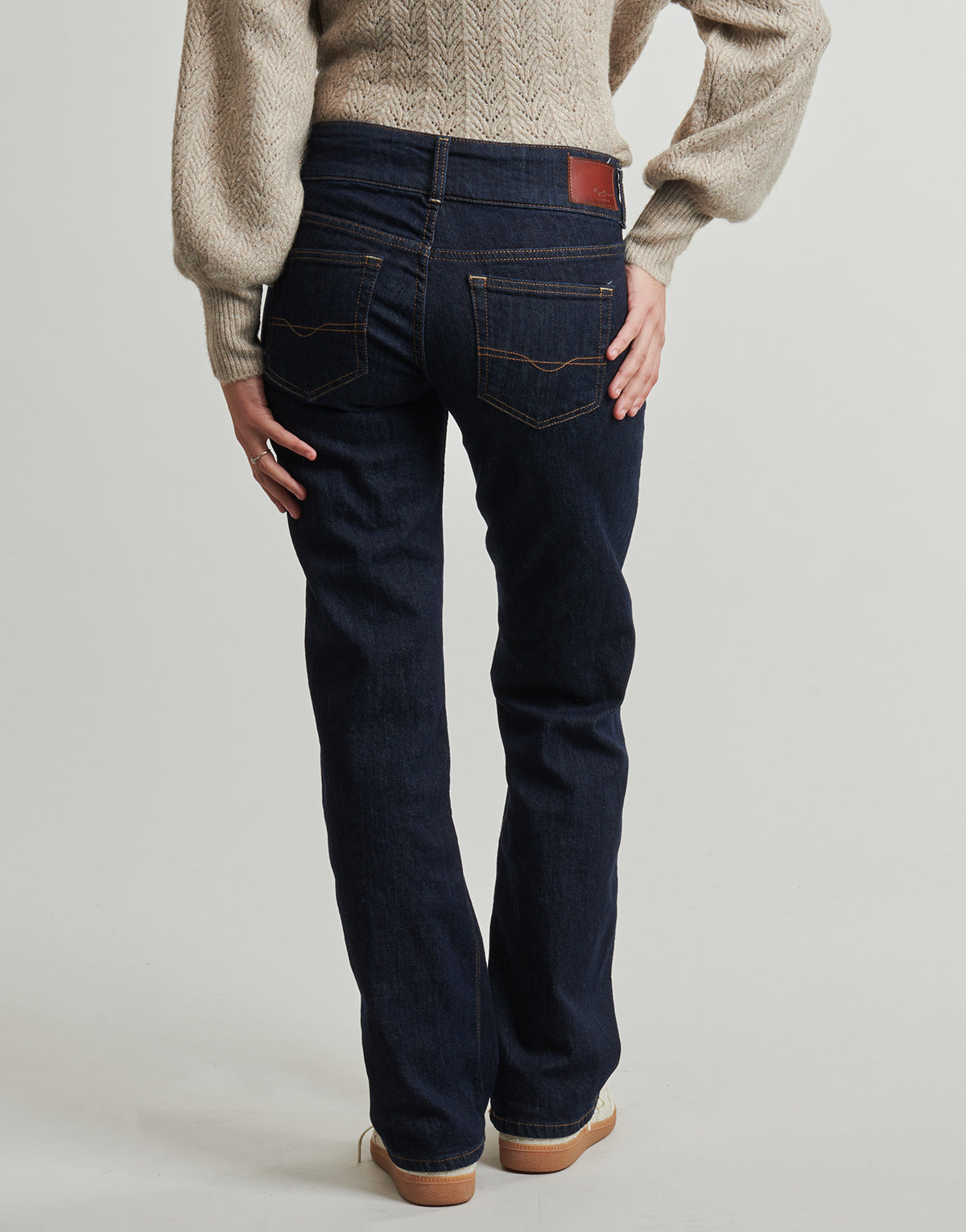 Jeans Donna Pepe jeans STRAIGHT JEANS LW VENUS Marine