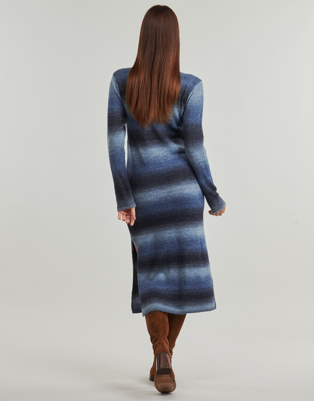 Abito lungo Donna Pepe jeans COLOMBE DRESS Blu