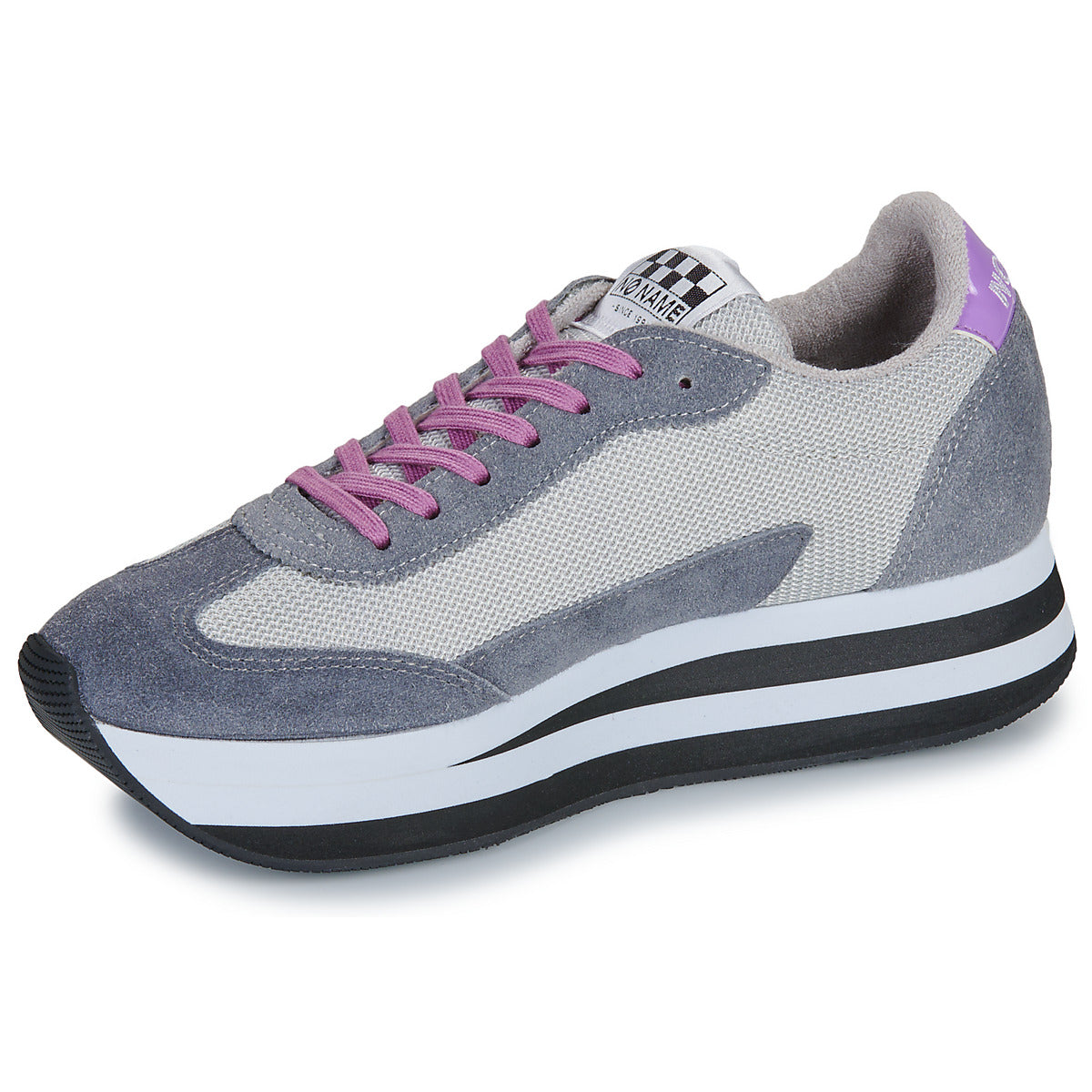 Sneakers basse Donna No Name FLEX M JOGGER W Grigio