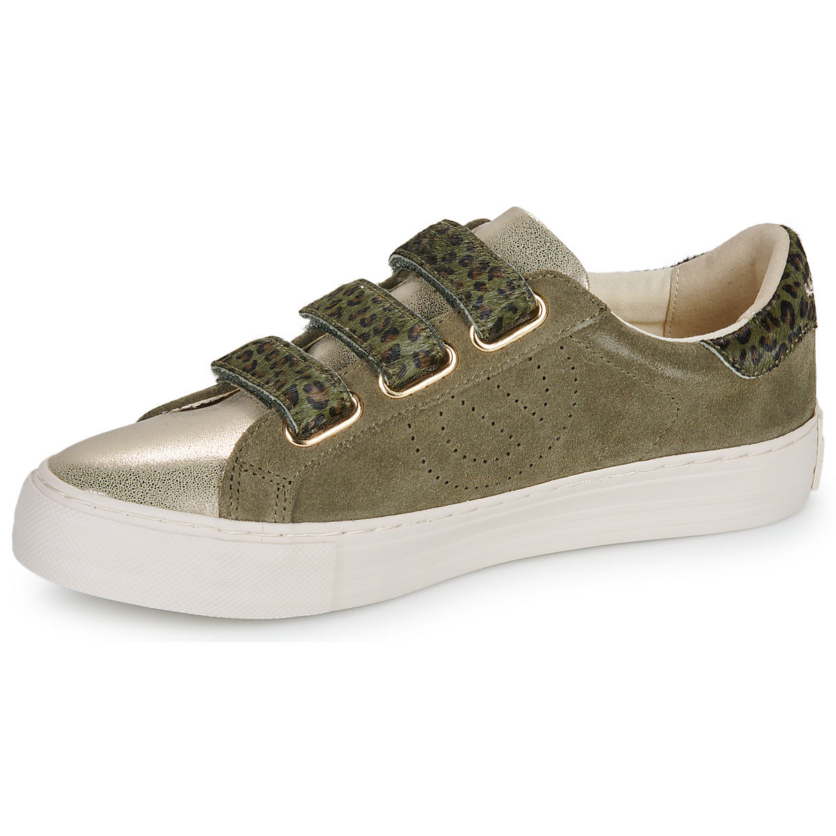 Sneakers basse Donna No Name ARCADE STRAPS PERFOS W Kaki