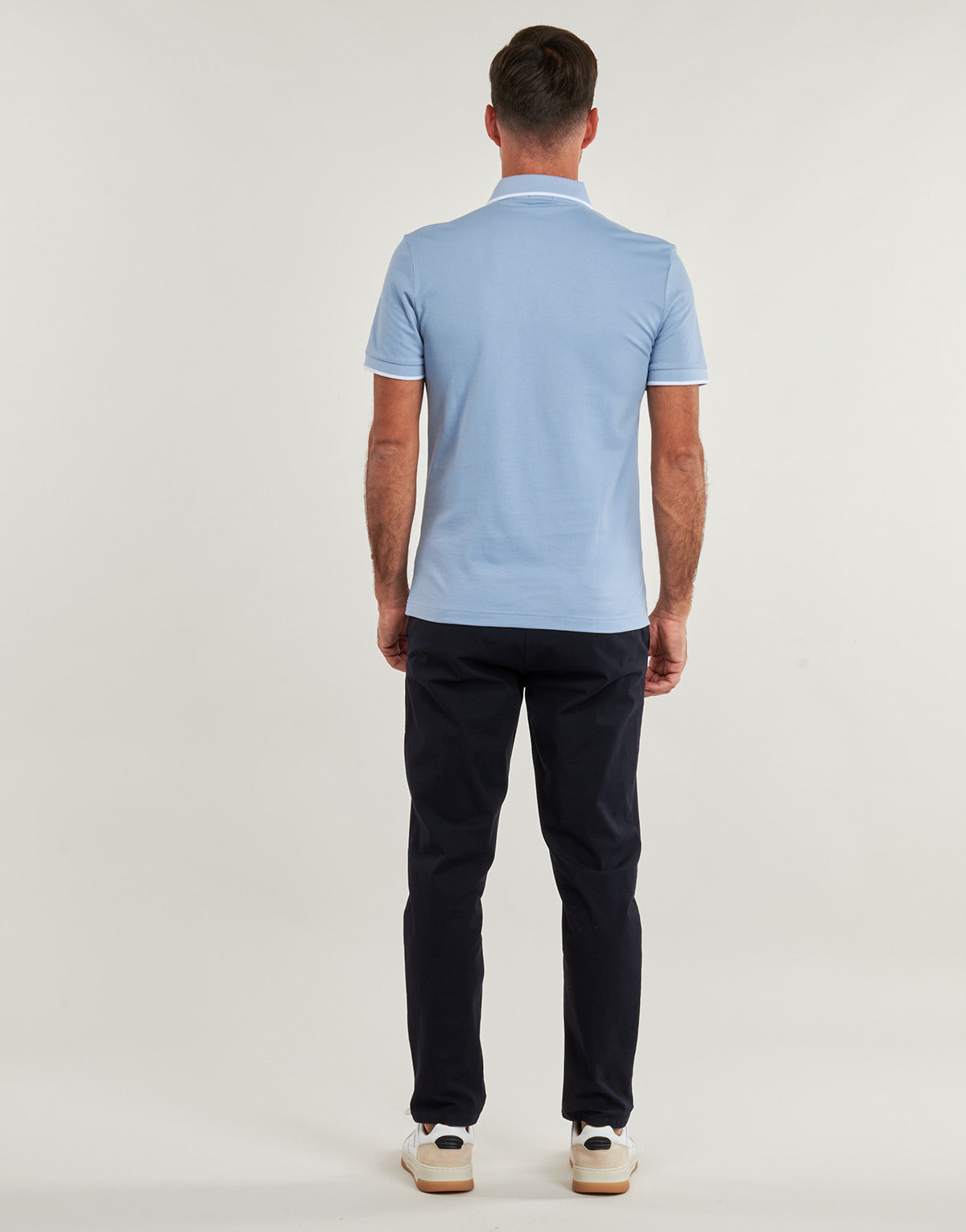 Polo Uomo BOSS Passertip Blu