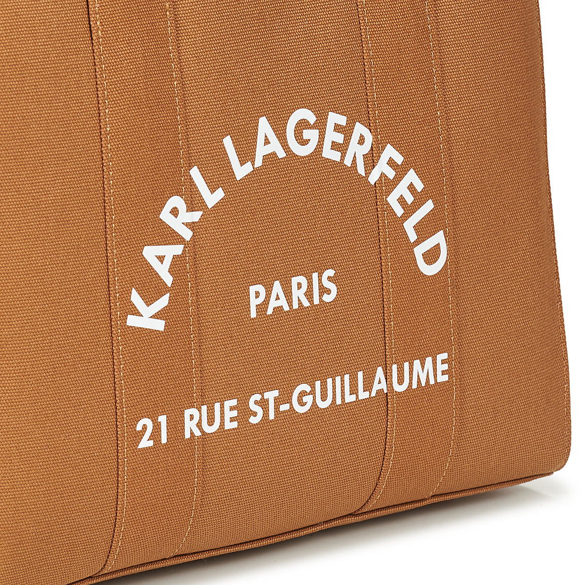 Borsette Donna Karl Lagerfeld K/RSG SQUARE MEDIUM TOTE Beige