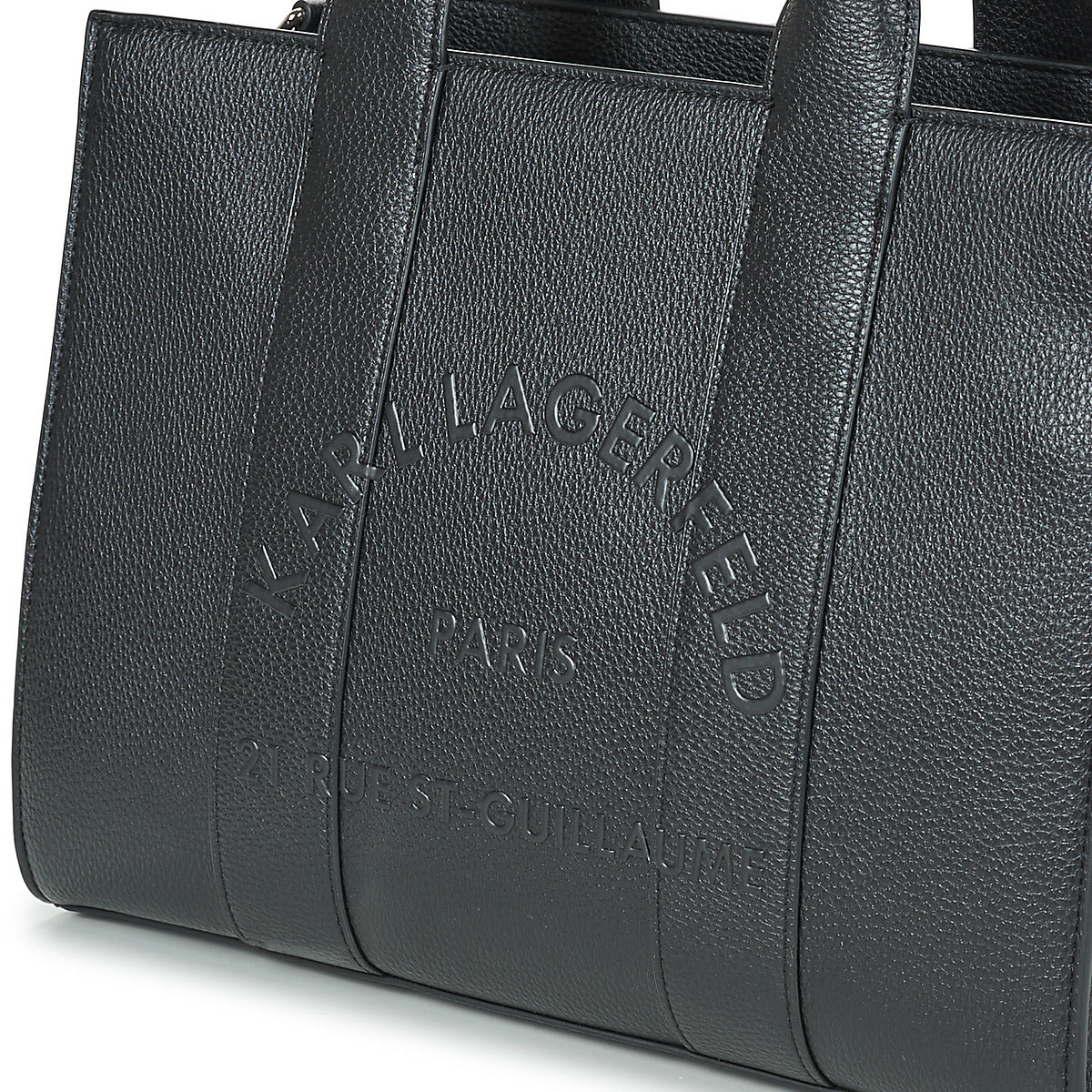 Borsette Donna Karl Lagerfeld K/RSG PEBBLE SQUARE MED TOTE Nero
