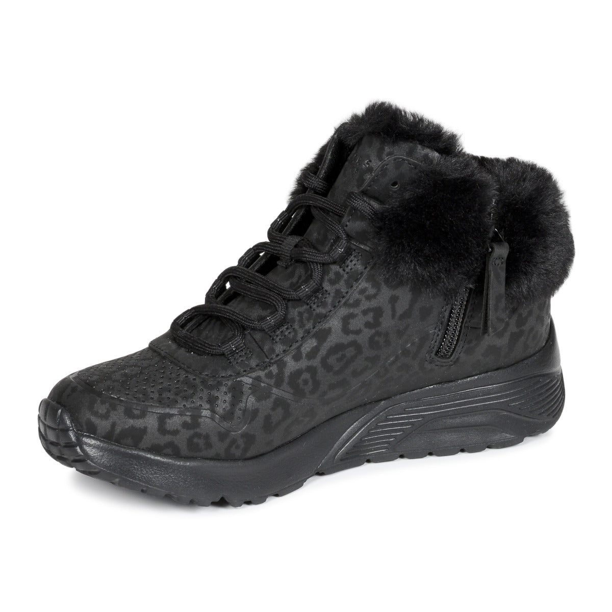 Scarpe bambini ragazza Skechers UNO LITE Nero