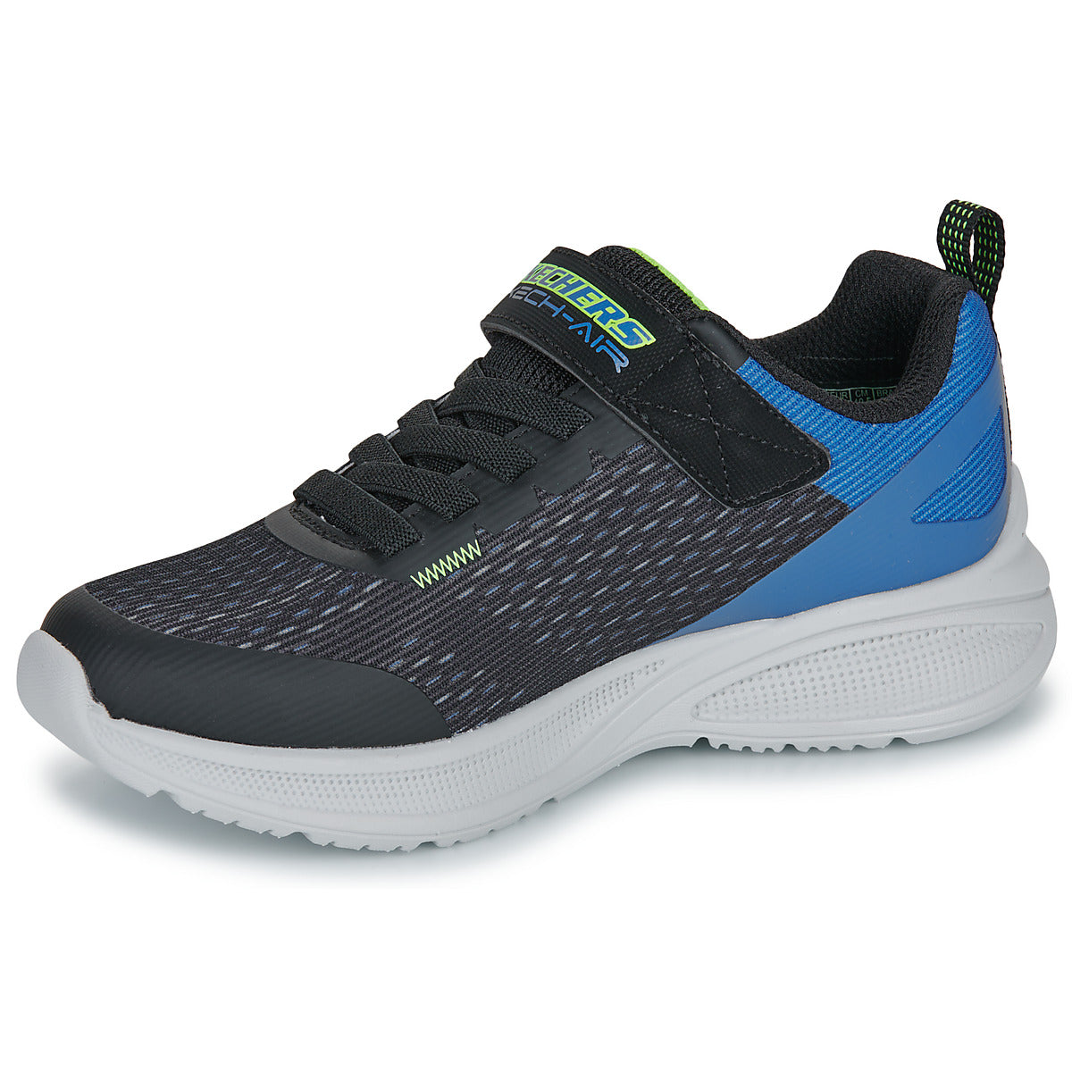 Scarpe bambini ragazzo Skechers MICROSPEC MAX ADVANCE Blu