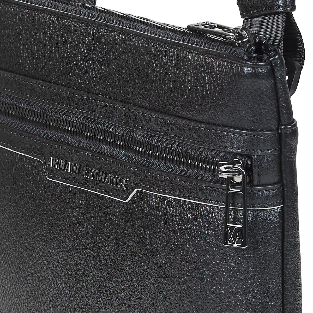 Borsa Shopping Uomo Armani Exchange CEDRIC FLAT CROSSBODY Nero