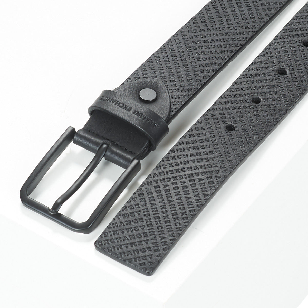 Cintura Uomo Armani Exchange XM001738 ADJUSTABLE Nero