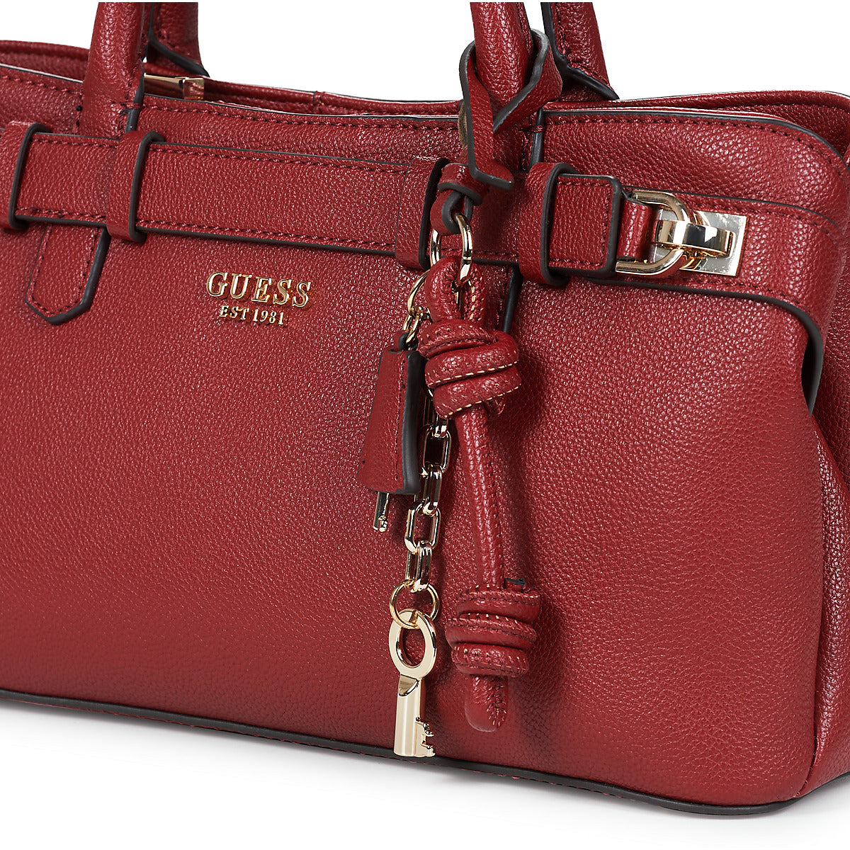 Borsette Donna Guess GREGORIA GIRLFRIEND SATCHEL Rosso