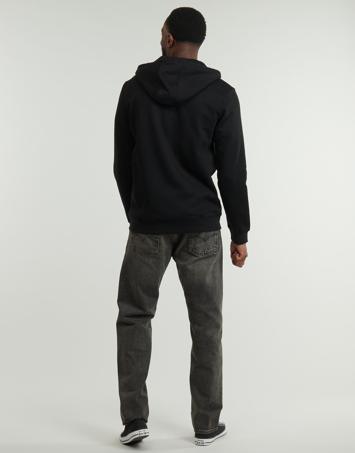 Felpa Uomo Teddy Smith GICLASS JIM HZ Nero