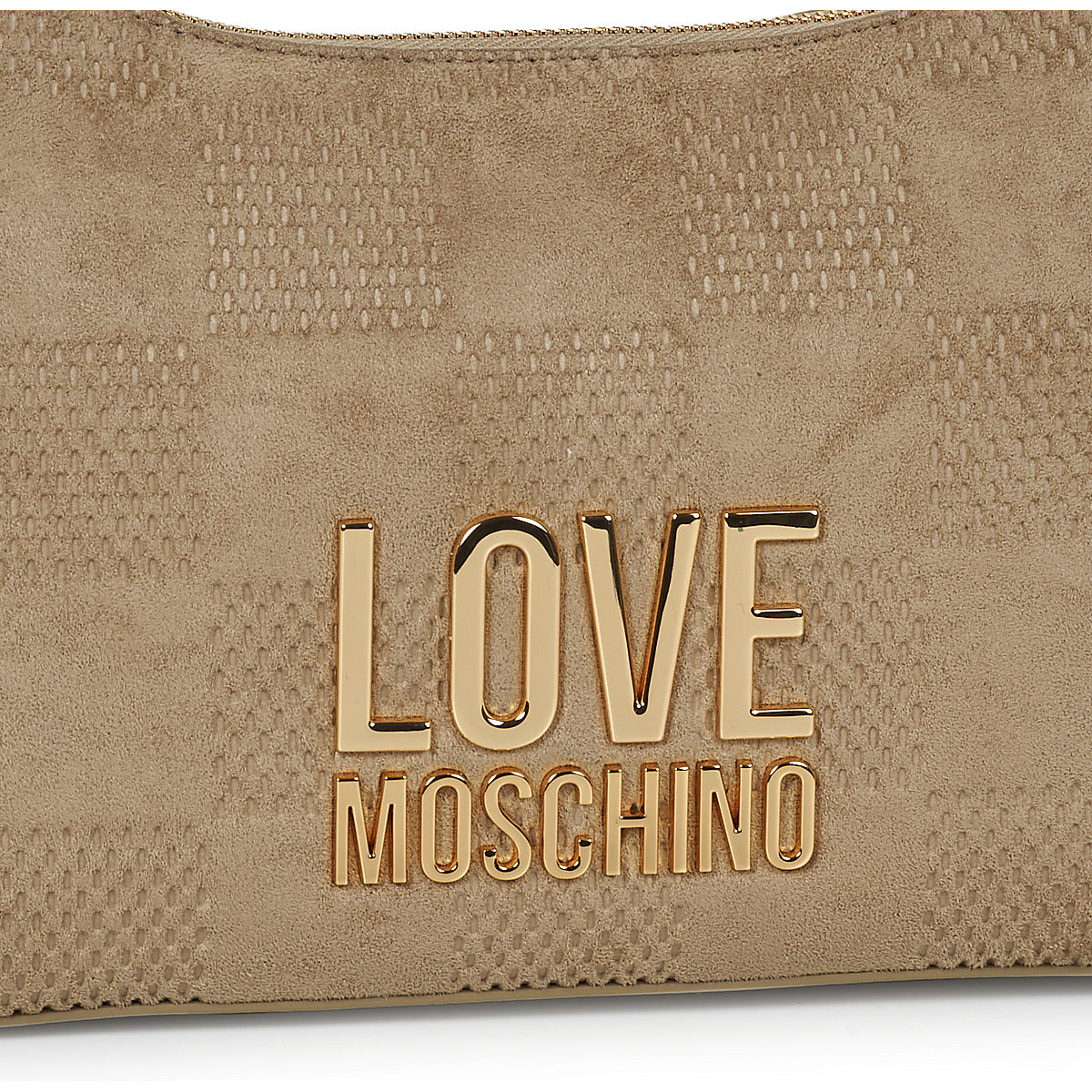 Borsa a spalla Donna Love Moschino PATCHY Beige
