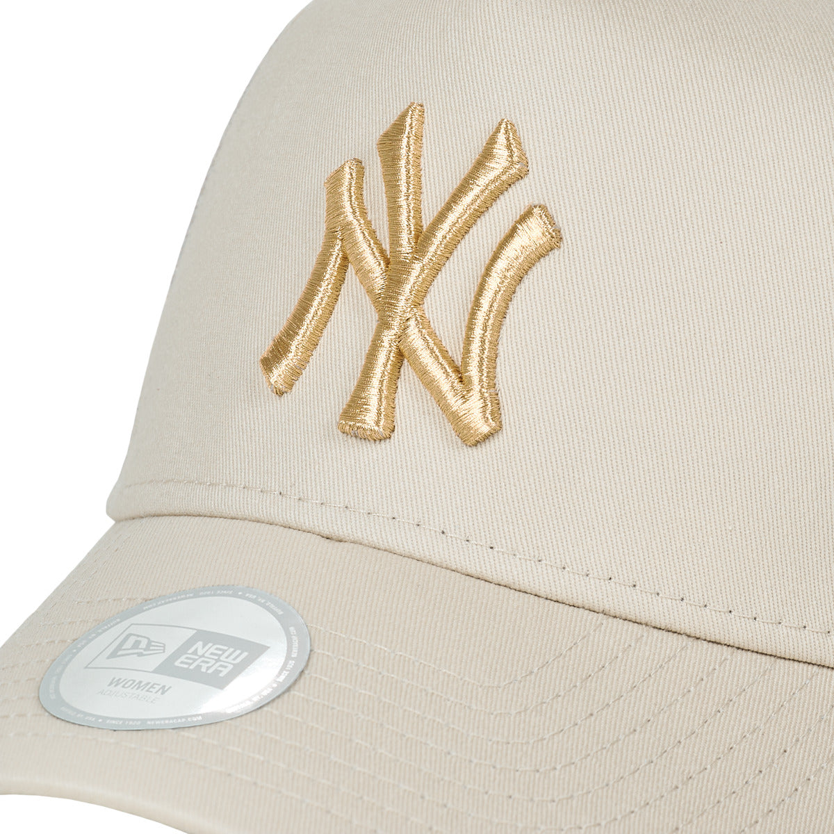 Cappellino Donna New-Era FEMALE METALLIC TRUCKER NEW YORK YANKEES STNMTG Beige